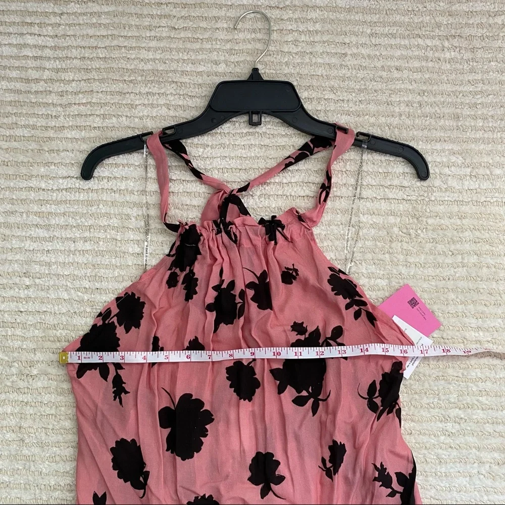 NWT Kate Spade pink maxi cover up dress